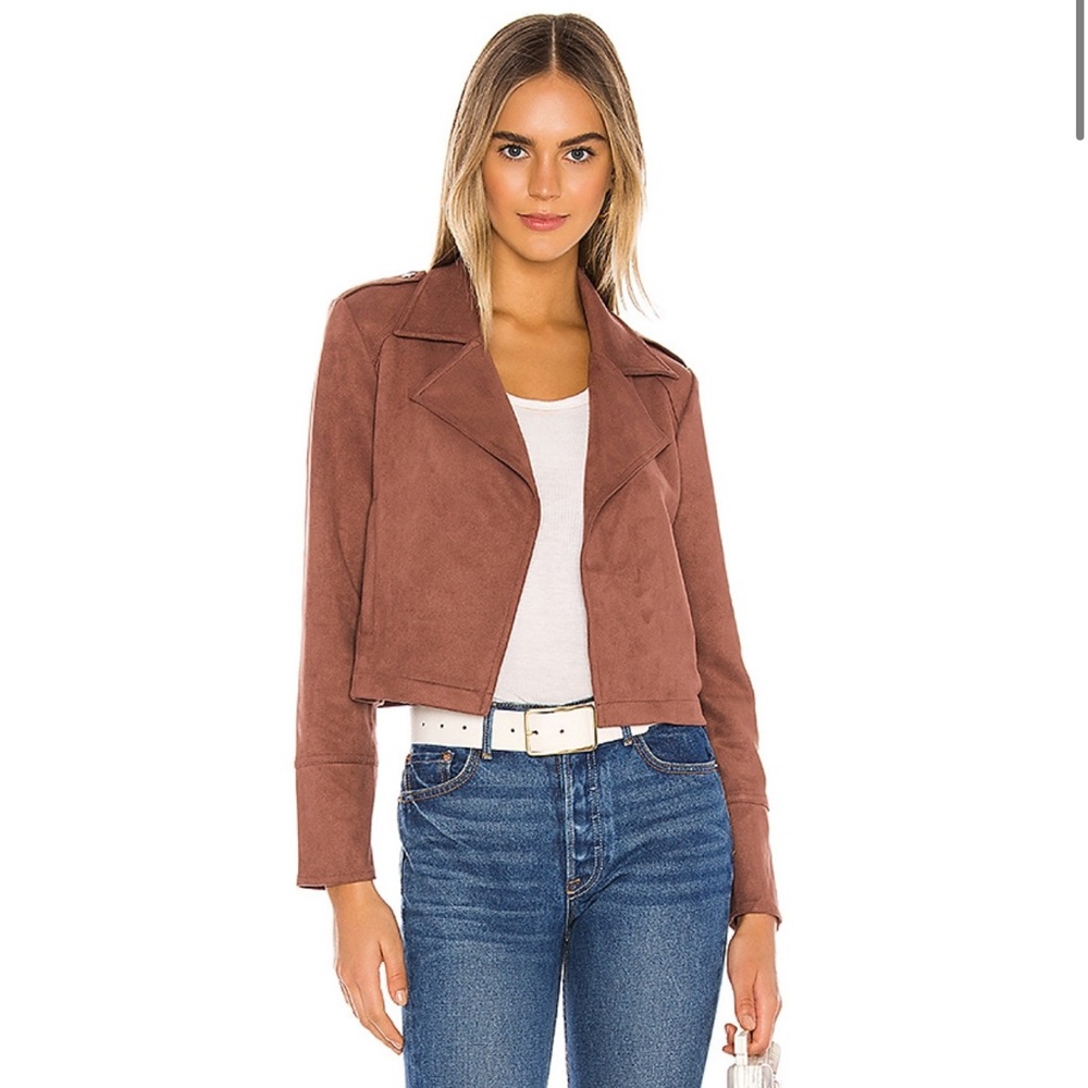 BB Dakota Brown Suede Jacket
